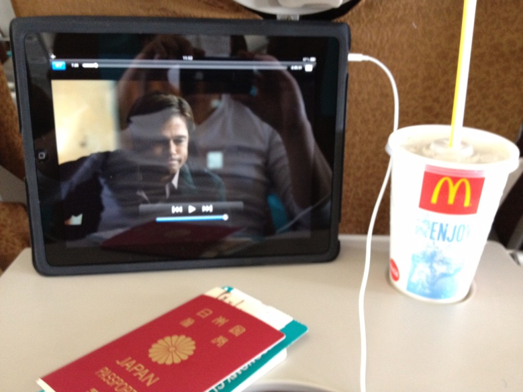 iPadで映画鑑賞